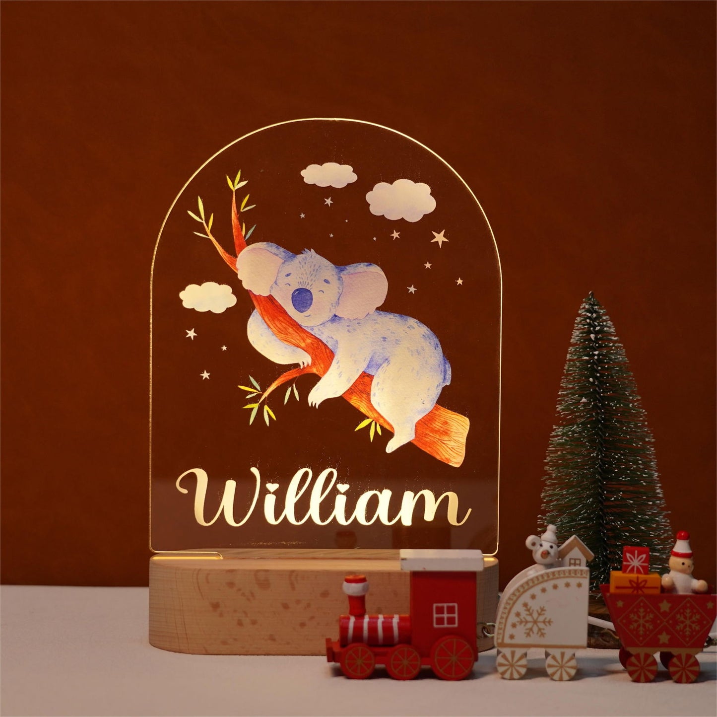Lampe Personnalisée Bébé - Koala - lit-de-bebe