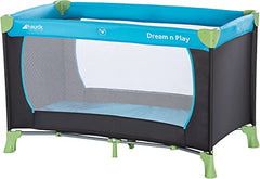 Hauck Lit Parapluie Dream N Play Navy Turquoise