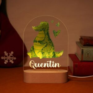 Lampe Personnalisée Bébé - Crocodile