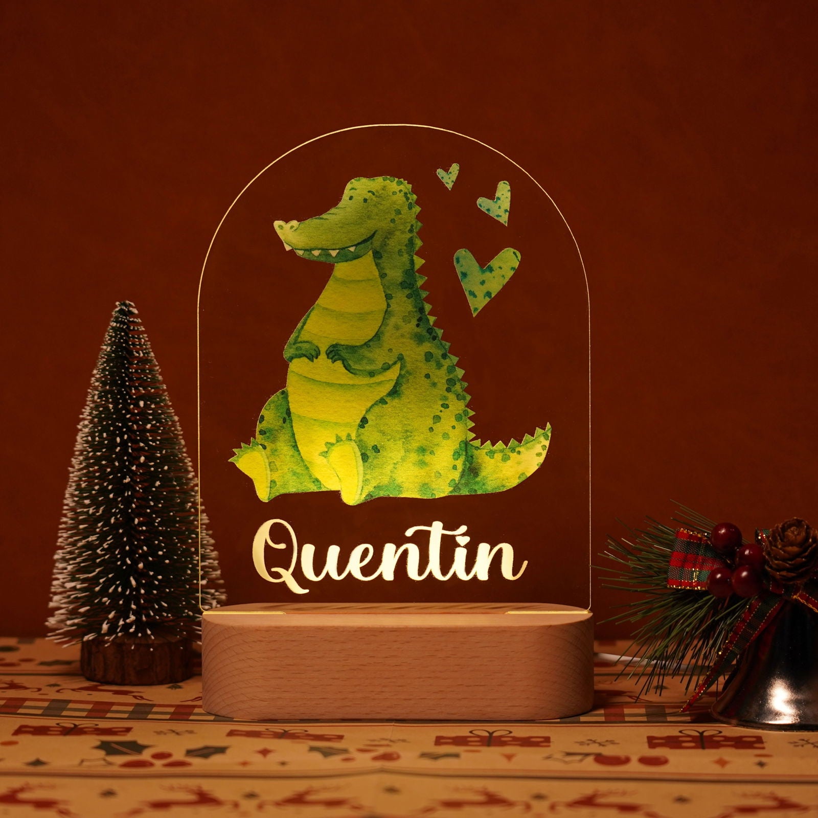 Lampe Personnalisée Bébé - Crocodile – Image 2