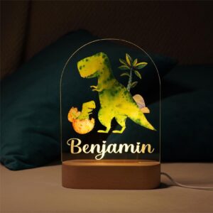 Lampe Personnalisée Bébé - Dinosaure