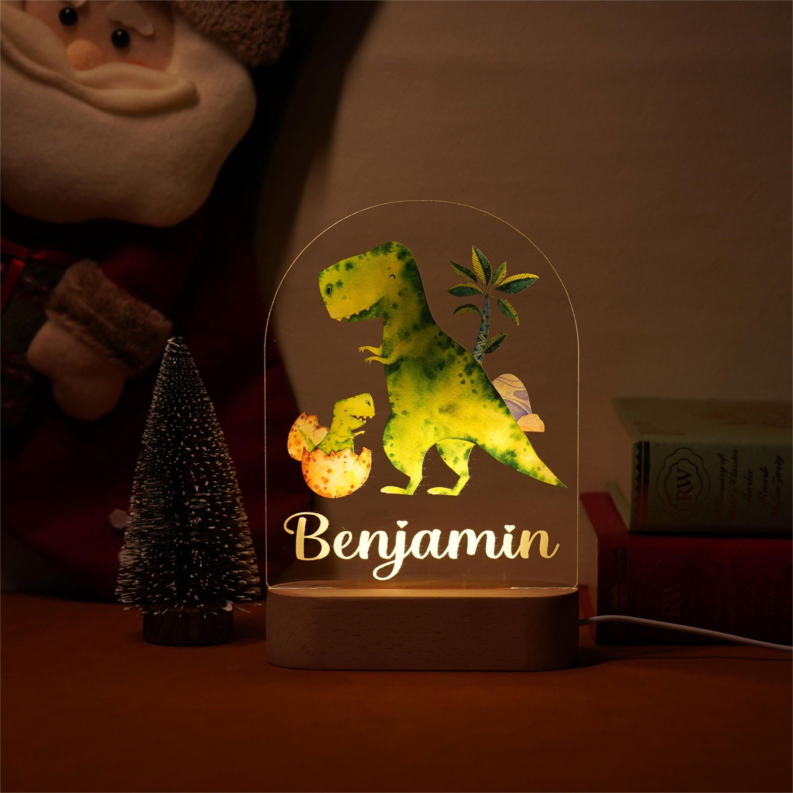Lampe Personnalisée Bébé - Dinosaure – Image 3