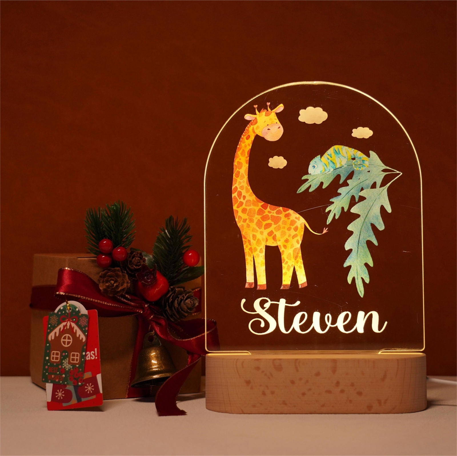 Lampe Personnalisée Bébé - Girafe – Image 2