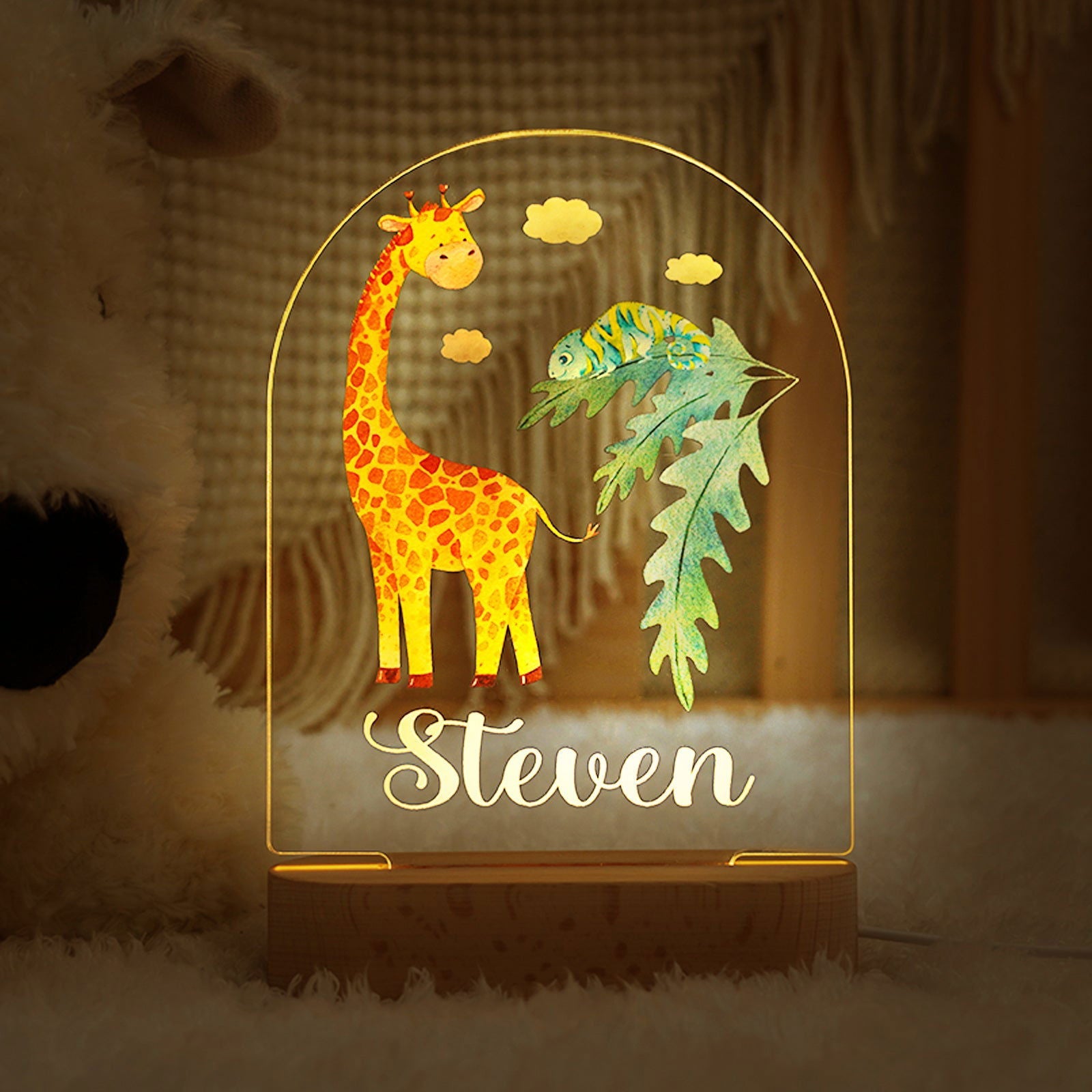Lampe Personnalisée Bébé - Girafe – Image 3