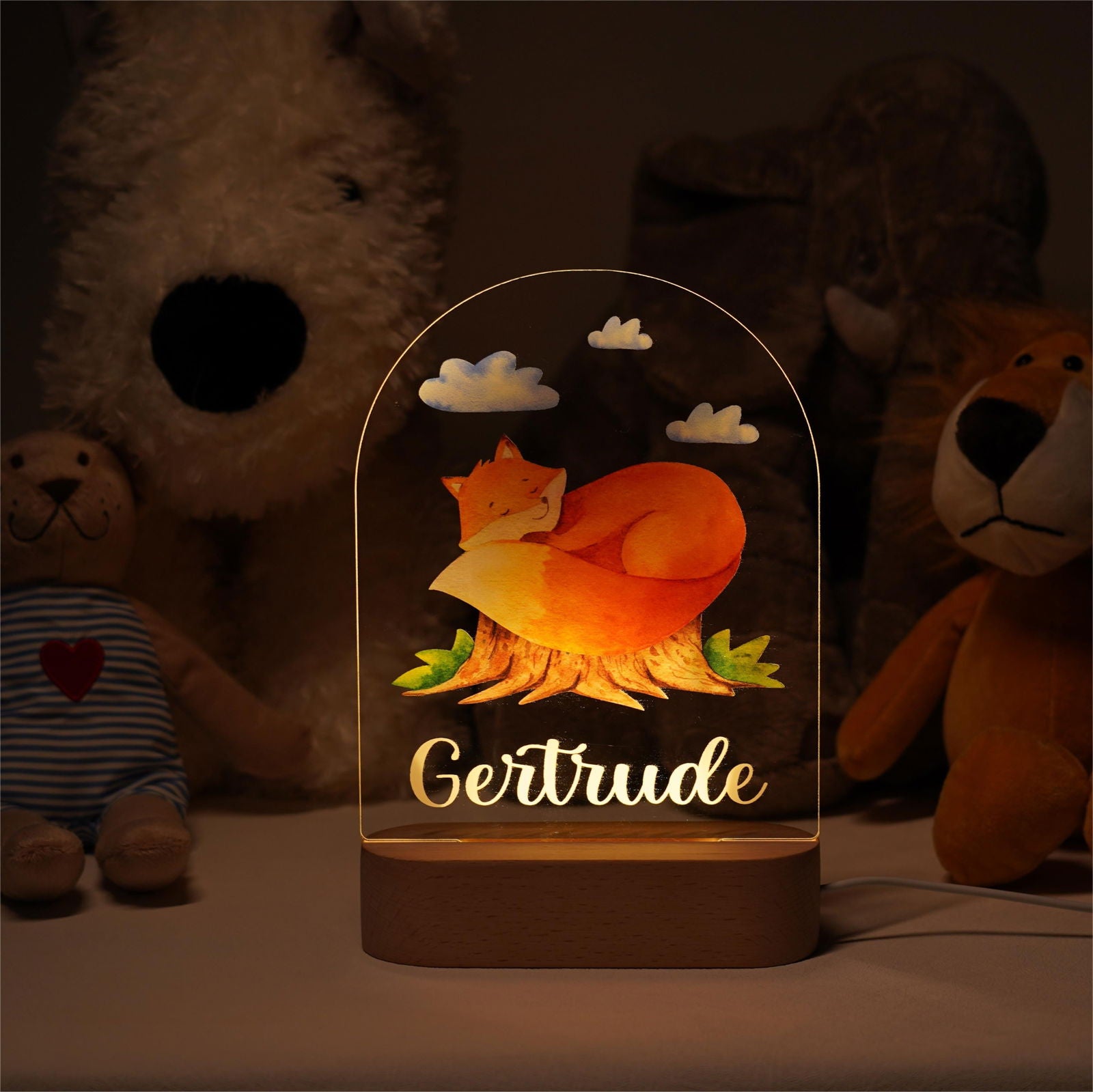 Lampe Personnalisée Bébé - Renard – Image 2