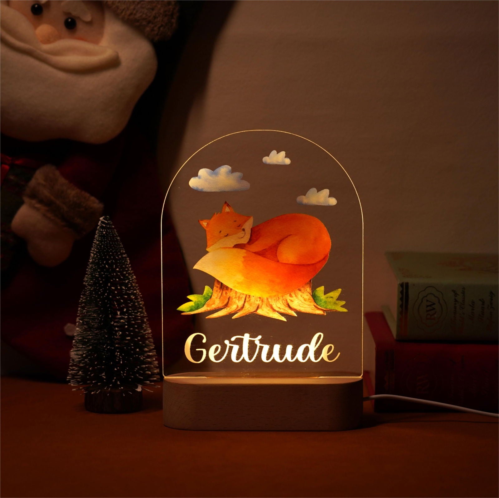 Lampe Personnalisée Bébé - Renard – Image 3