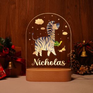 Lampe Personnalisée Bébé - Zèbre