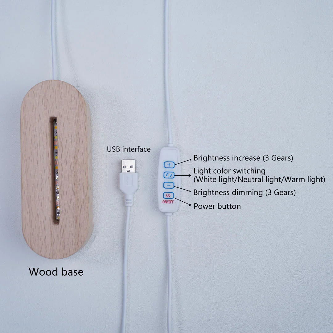 Lampe Personnalisée Prénom bébé Lapin de Pâques – Image 8
